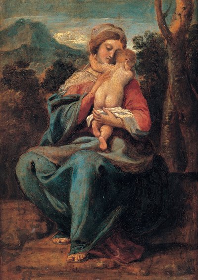 Madonna lapsen kanssa tekijältä Sisto Badalocchio